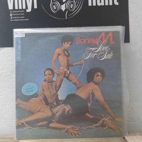 Boney M Love for Sale vinyl record used, pop