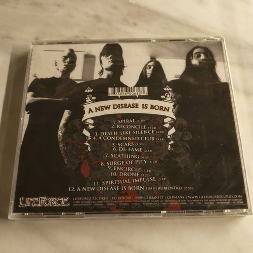 Nightrage A New Disease Is Born CD album