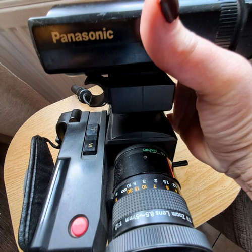 Panasonic video camera like new with carrying case