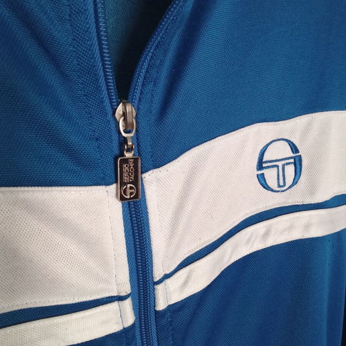 Sergio Tacchini Masters Track Top jacket blue/white like new