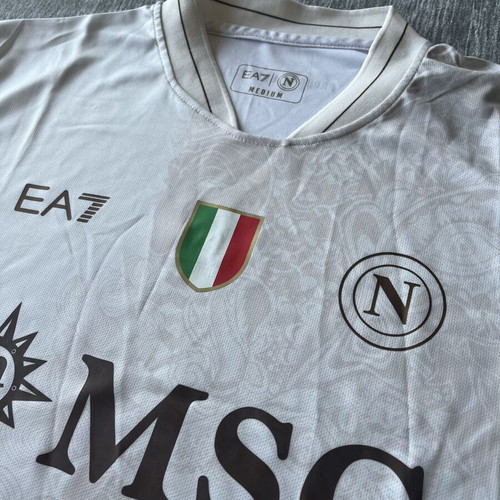 SSC Napoli away kit 25/26, medium, official replica