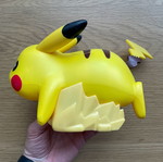 Battle ready Pikachu figure used, authentic Tomy Nintendo 2014