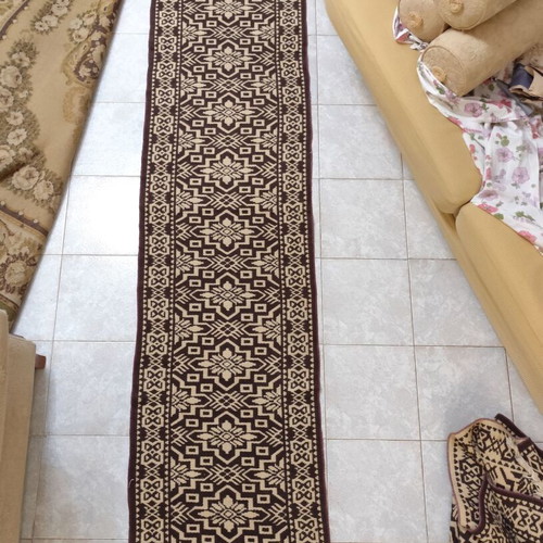 Set of 3 double-sided rugs like new