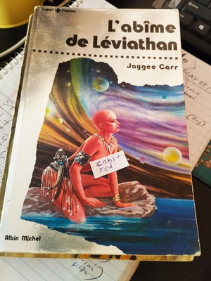 L' Abime de Leviathan sci-fi novel used, French