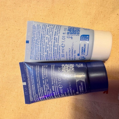Campmilla BLU Cream & Silk Mask Travel Size 30 ml new