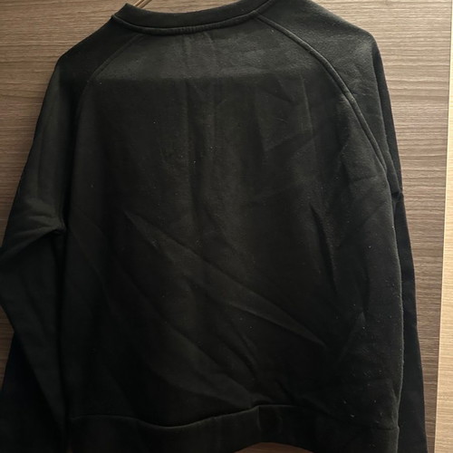 Bershka blouse used, size S, black with silver buttons