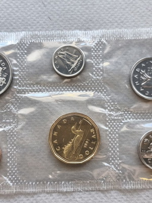 Coin set new, uncirculated from Canada 1991