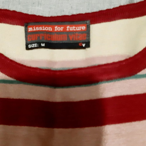 Mission for future striped knitted top, M/L