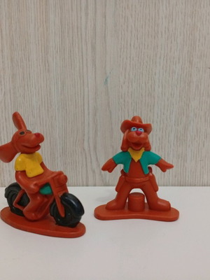 Nestle Namkung 1995 Cowboy Chocapic συλλεκτική φιγούρα μεταχειρισμένη, στολίδι μολυβιού vintage 6cm