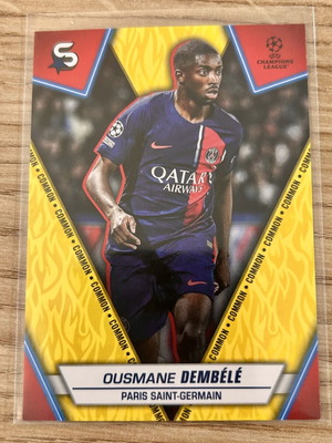 Ousmane Dembele Paris Saint Germain Topps 2024 card