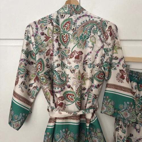Set with pants multicolor, new