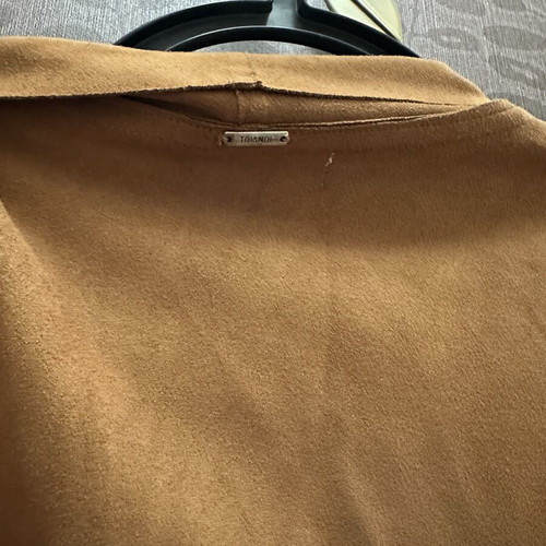 Toi&Moi Brown Cardigan Small like new with belt