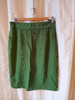 Vintage green skirt, size M