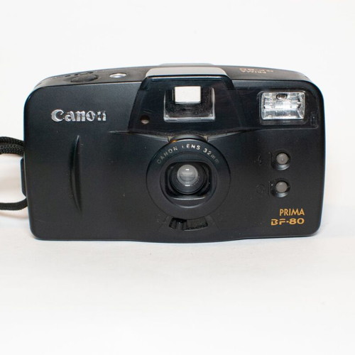 Canon Prima BF-80 analog camera used, 35mm