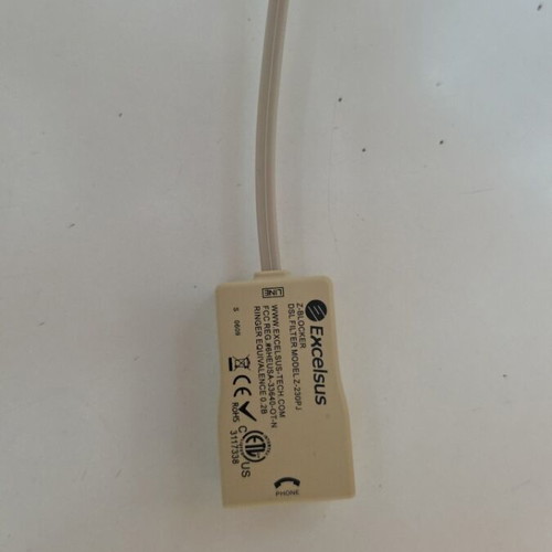 Dsl filter new telephone device
