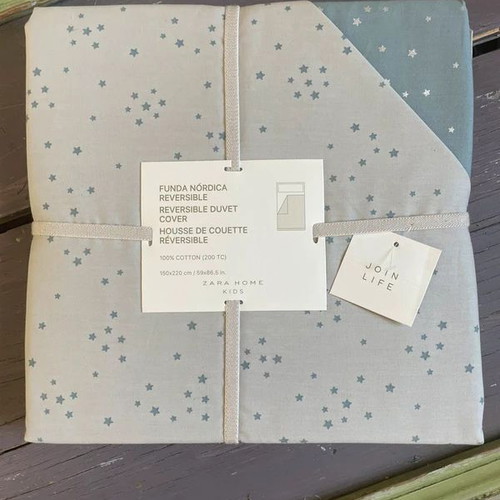 Zara Home duvet cover 1.50x2.20 with stars