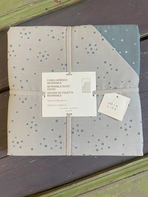 Zara Home duvet cover 1.50x2.20 with stars