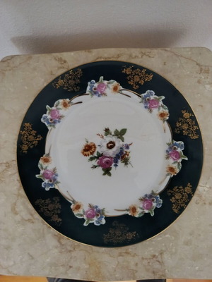 Διακοσμητικό πιάτο vintage μεταχειρισμένο, 28 cm, Made in Germany