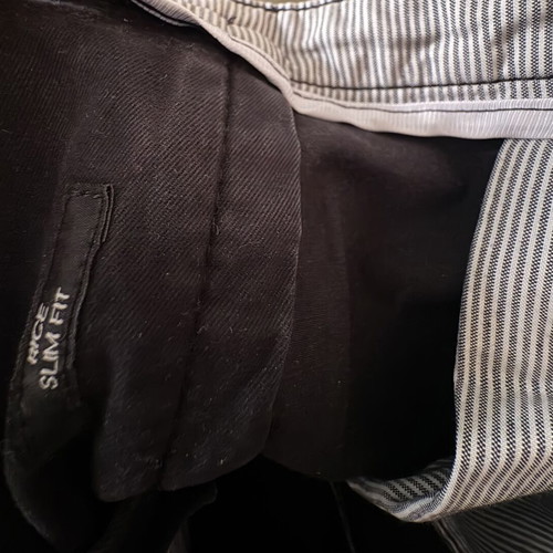 Hugo Boss Slim Fit Stretch Pants Black like new, size US30 IT46