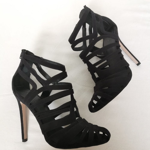 ASOS Caged heels used, size 39, black