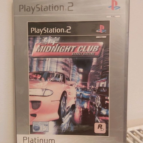 Midnight Club Street Racing Platinum for PlayStation 2 new, sealed