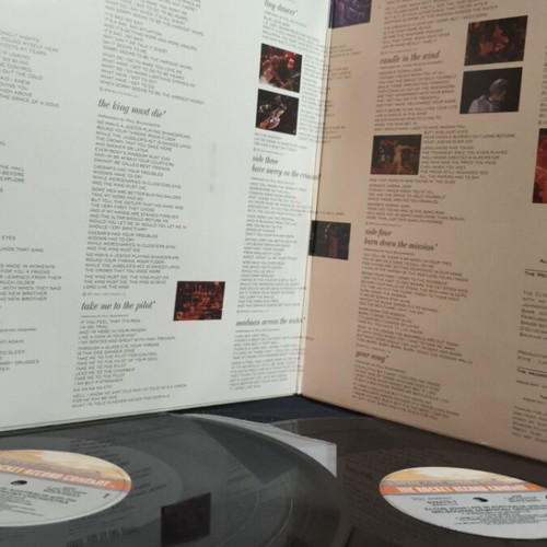 Elton John Live In Australia with Melbourne Symphony Orchestra LP like new