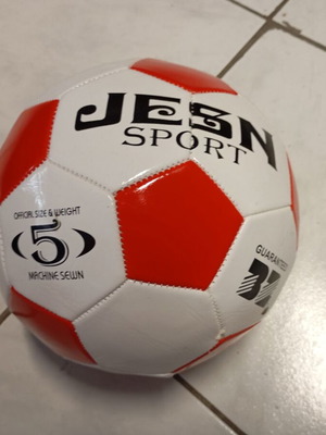 Leather soccer ball size 5 new