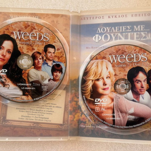 Weeds Weeds second season DVD, comedy series, subtitled