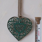 Heart necklace used