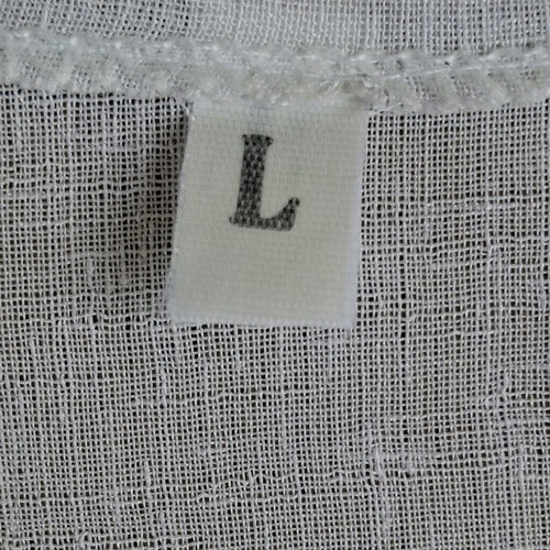 Top L white with rhinestones like new