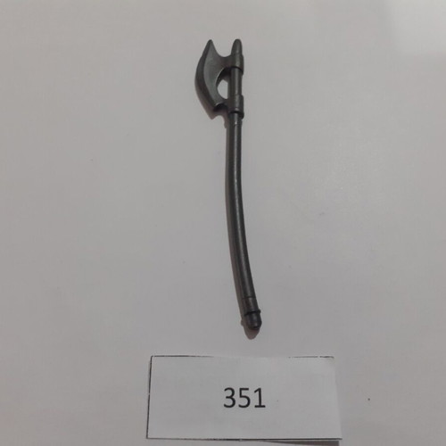 Playmobil Knight Axe #351 like new, dark gray