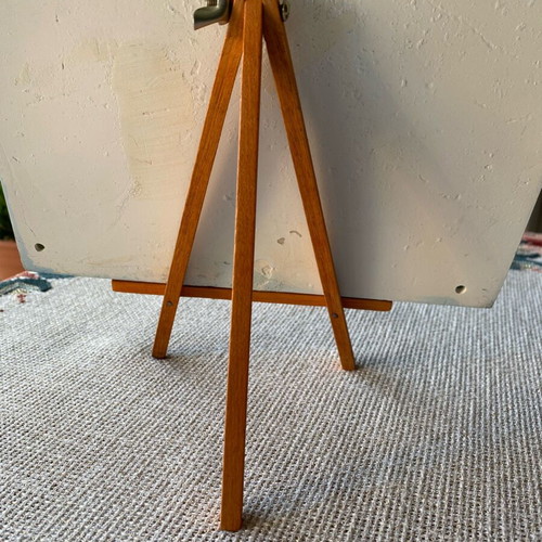 Vintage plaster frame on easel from Andros like new