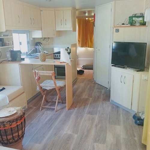 Mobile home 29 sqm with 2 bedrooms and equipped kitchen
