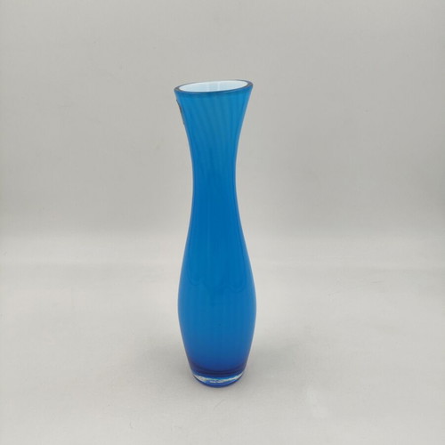 Blue Opaline Vase used