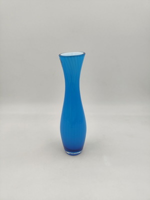 Blue Opaline Vase used