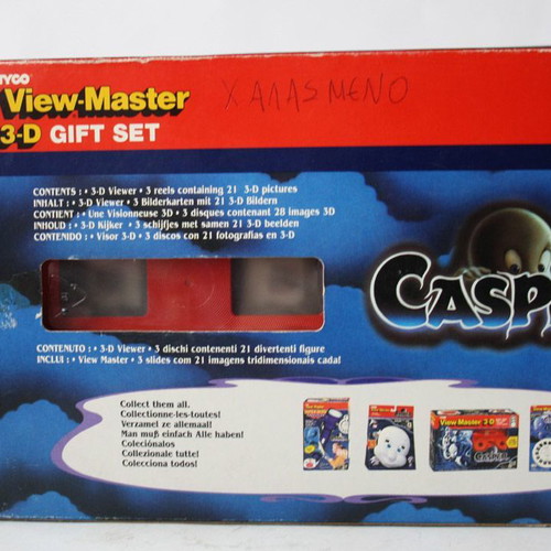 VINTAGE 1994 VIEW MASTER CASPER MOVIE GIFT SET TYCO 3D VIEWER