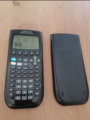 Texas Instruments TI-89 Titanium calculator used, advanced math functions