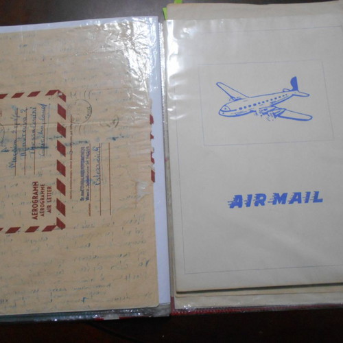 Correspondence archive used from 19 folders with letterheads