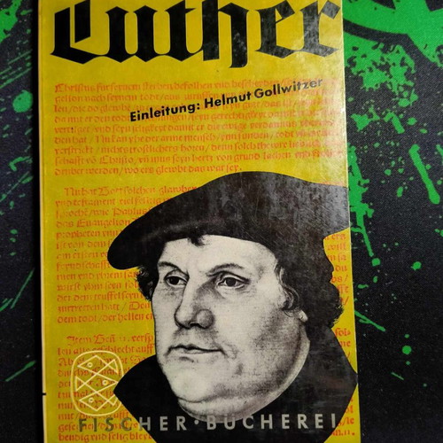 Luther book like new, German 1955