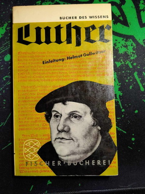 Luther book like new, German 1955