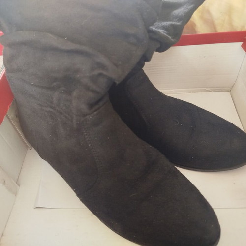 Louvel women's black boots size 37