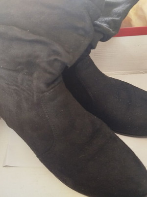 Louvel women's black boots size 37