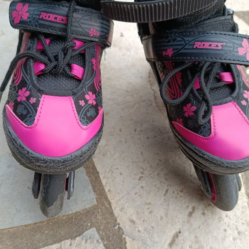 Roces rollers used, adjustable girls size 34-37