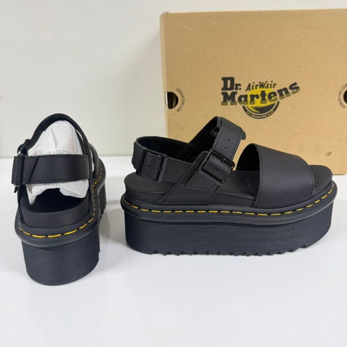 Dr. Martens Voss Quad Platform Sandals new, size 38, black
