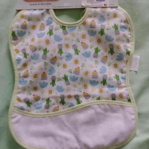 Mothercare baby bibs with pocket, new, set of 2