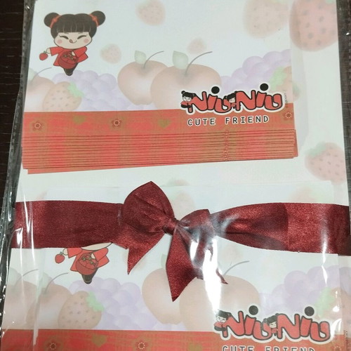 Vintage Pucca Niu Niu Letter Writing Set New