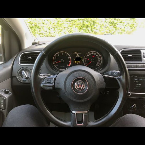 Volkswagen Polo RLine 6R 1.4L βενζίνη χειροκίνητο ασημί σαν καινούργιο