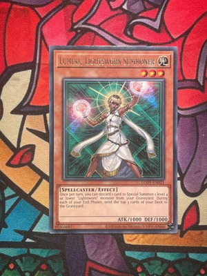 Lumina Lightsworn Summoner Yu-Gi-Oh Card new condition