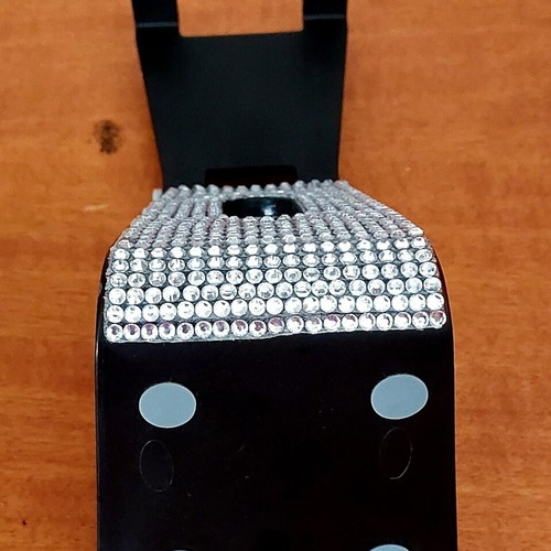 Phone stand with rhinestones new, foldable for smartphone and tablet