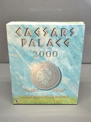 Caesars Palace 2000: Millennium Gold Edition for PC sealed, new